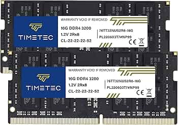 Amazon.co.jp: Timetec 32GB KIT(2x16GB) ノートPC用メモリ DDR4