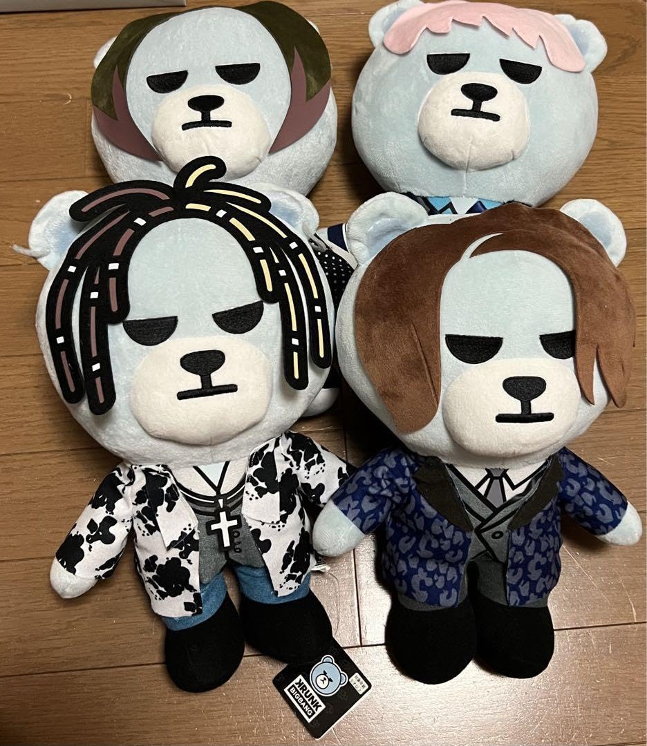 Amazon.co.jp: BIGBANG ぬいぐるみ4個セット : おもちゃ