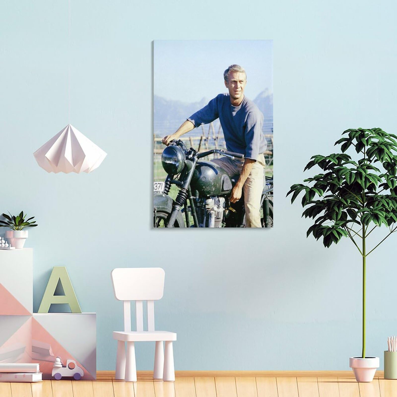 Amazon.co.jp: スティーブマックイーン映画ポスター アートパネル