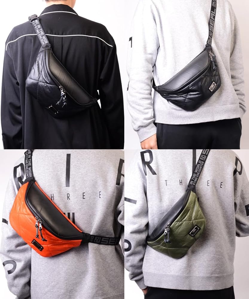 Amazon | 藤倉航装 x SEAL 防水 ウエストバッグ メンズ ウエストポーチ