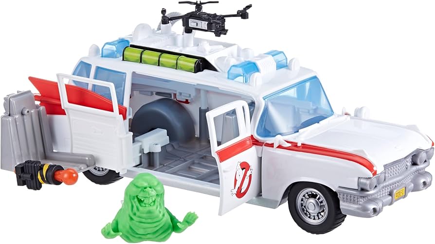 Amazon.com: Ghostbusters Track & Trap Ecto-1 Toy Vehicle with