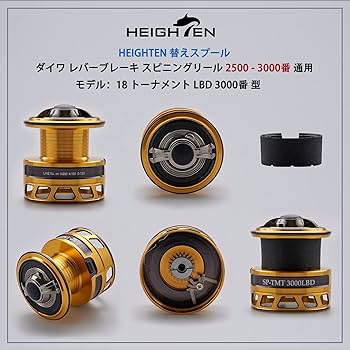 Amazon | HEIGHTEN リール スプール DAIWA ダイワ レバーブレーキ