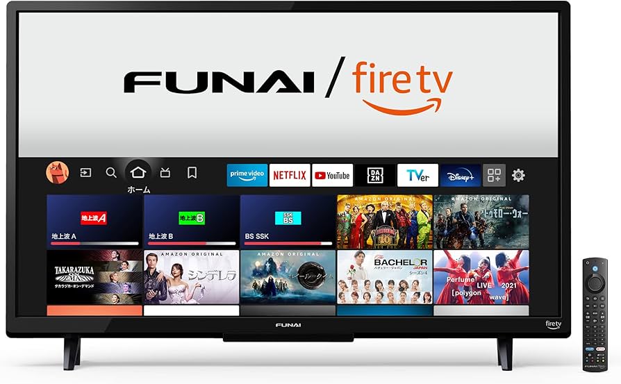 Amazon | フナイ FUNAI 32V型 液晶テレビ Fire TV 搭載 Alexa 対応