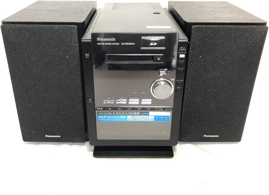 Amazon.co.jp: Panasonic パナソニック SC-PM930DVD-K ブラック DVD/SD