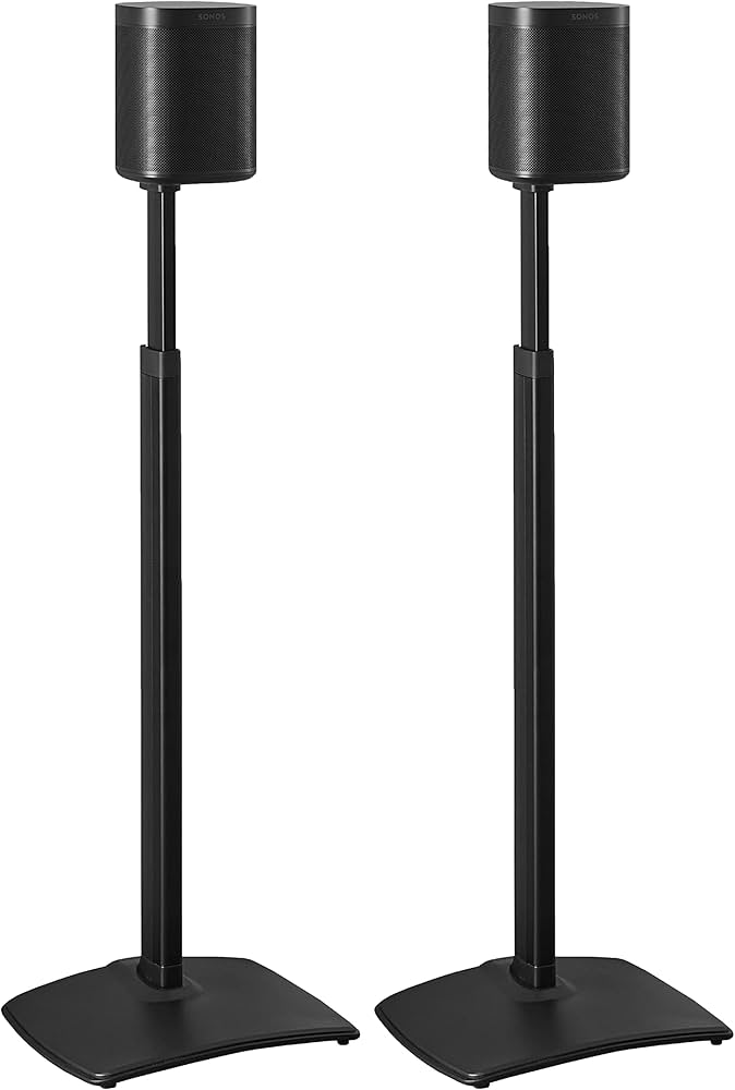 Amazon.com: SANUS Adjustable Height Wireless Speaker Stands