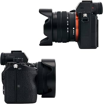 Amazon.com : JJC Reversible Lens Hood Shade with 40.5mm Filter