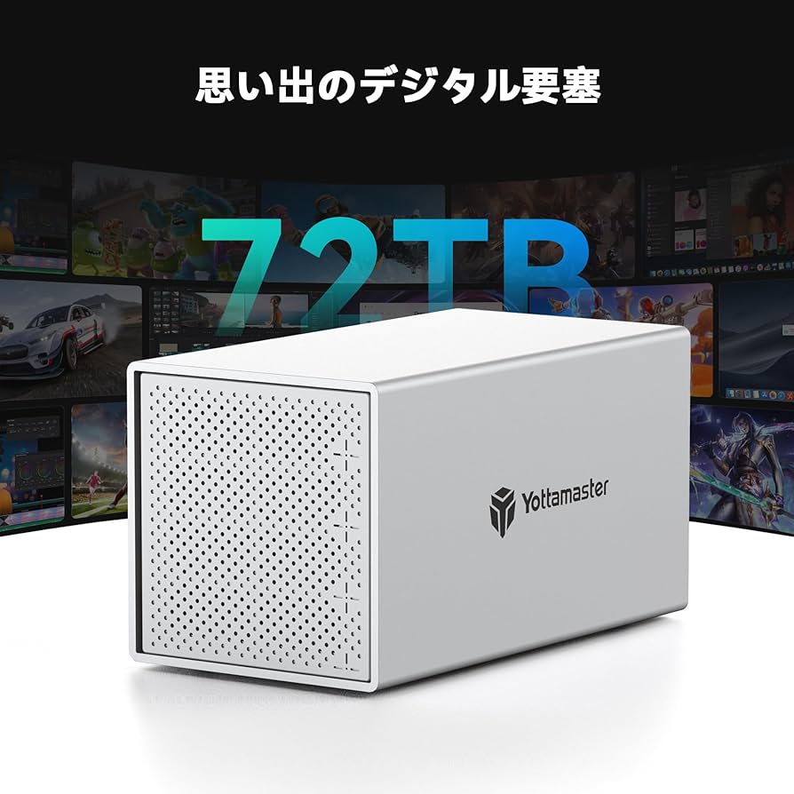 Amazon.co.jp: [RAID機能]Yottamaster (4Bay) HDDケース 3.5インチ