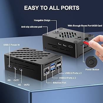 Amazon.com: RasTech Raspberry Pi 5 8GB Kit 64GB Edition with