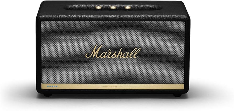 Amazon.co.jp: Marshall Stanmore II ボイスブラックスピーカー Amazon