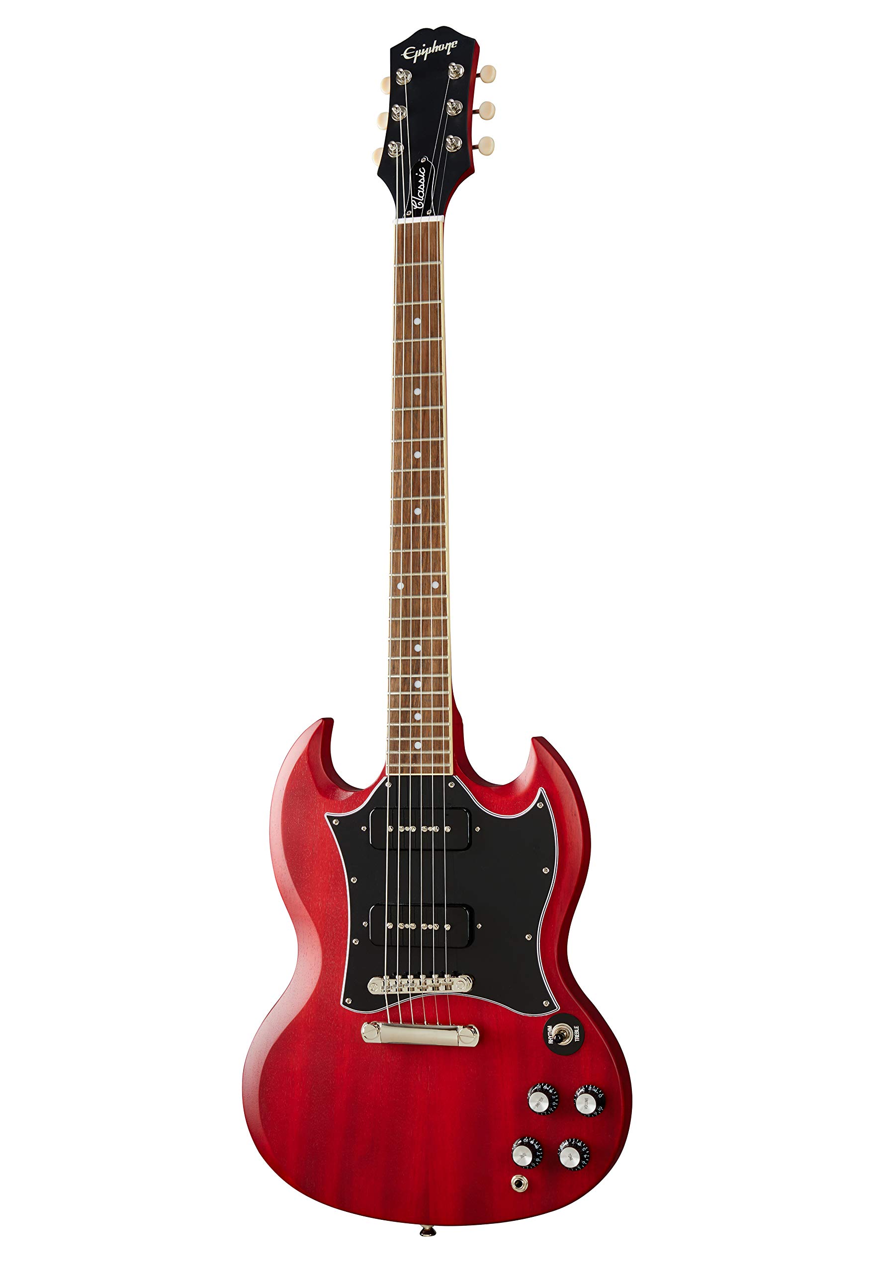 Amazon.co.jp: Epiphone SG クラシック 着用 P90s チェリー : 楽器