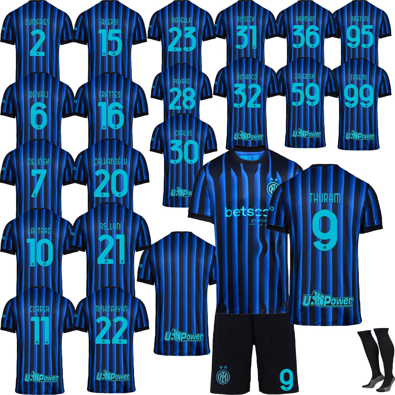 Amazon.co.jp: [XUPENG] インテルナツィオナーレ ミラノ