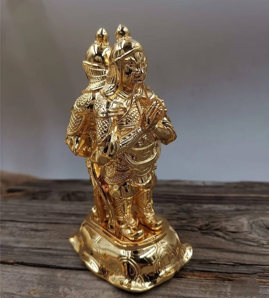 Amazon｜仏像 双身毘沙門天 銅像 彫刻 仏像 総高12cm｜仏像 オンライン通販
