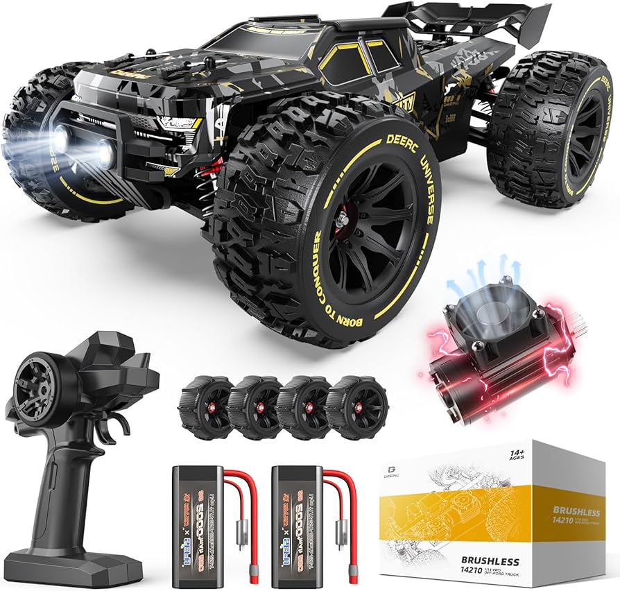 Amazon.co.jp: DEERC RC RC Car, Offroad Car, For Kids, For Adults