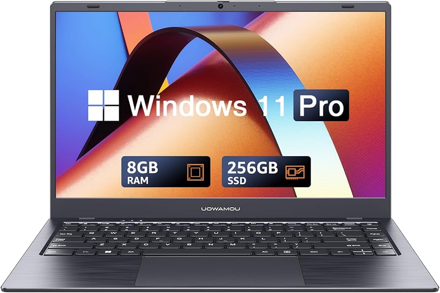 Amazon.com: UOWAMOU 14-inch Windows 11 Laptop Computer with Intel