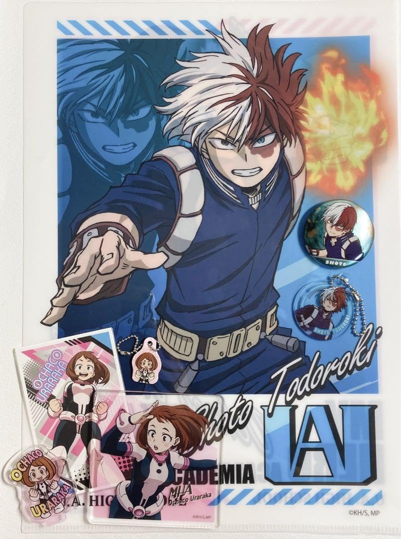 Amazon.co.jp: 僕のヒーローアカデミア 麗日お茶子 轟焦凍セット