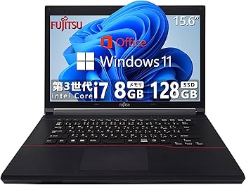 Amazon.co.jp: 【整備済み品】 【CPU:第3世代Core-i7】富士通 ノートPC