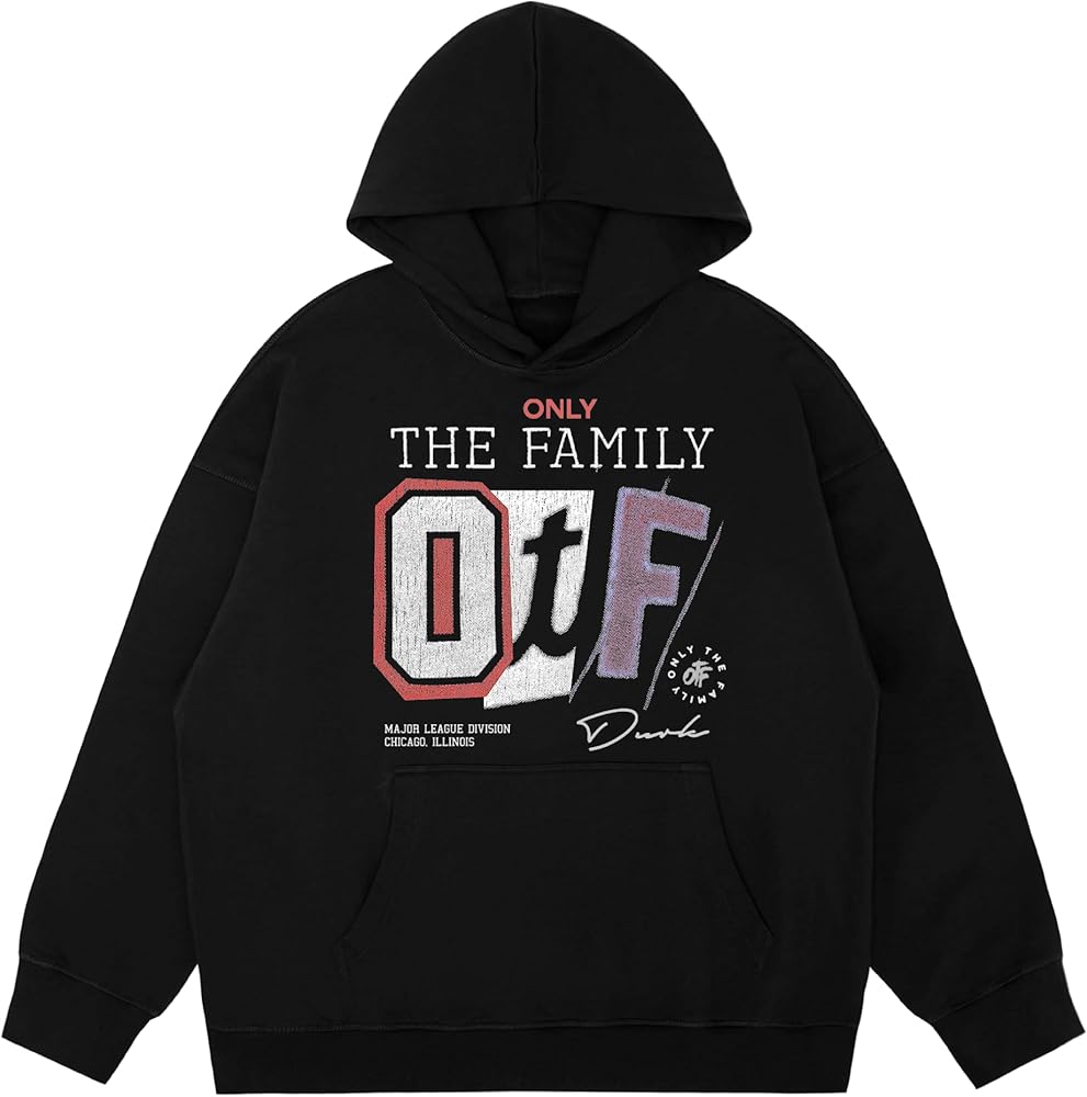 Amazon.com: Lil Durk OTF Major League Hoodie, Black, Small