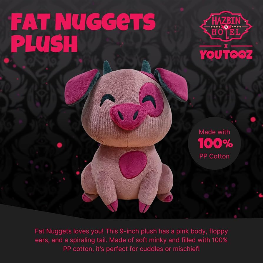 Amazon.co.jp: Youtooz Hazbin Hotel 9インチ ファットナゲッツ