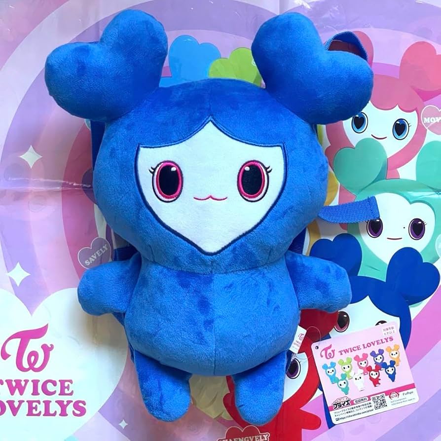 Amazon.co.jp: GiGO限定 TWICE LOVELYS ツウィぬいぐるみリュック