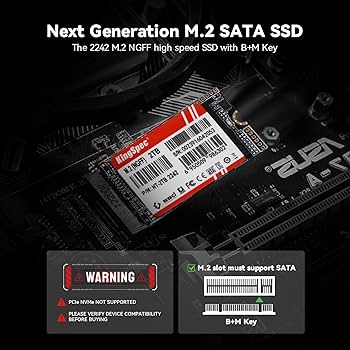Amazon.com: KingSpec NT Seriese 1TB M.2 2242 SATA SSD - Not