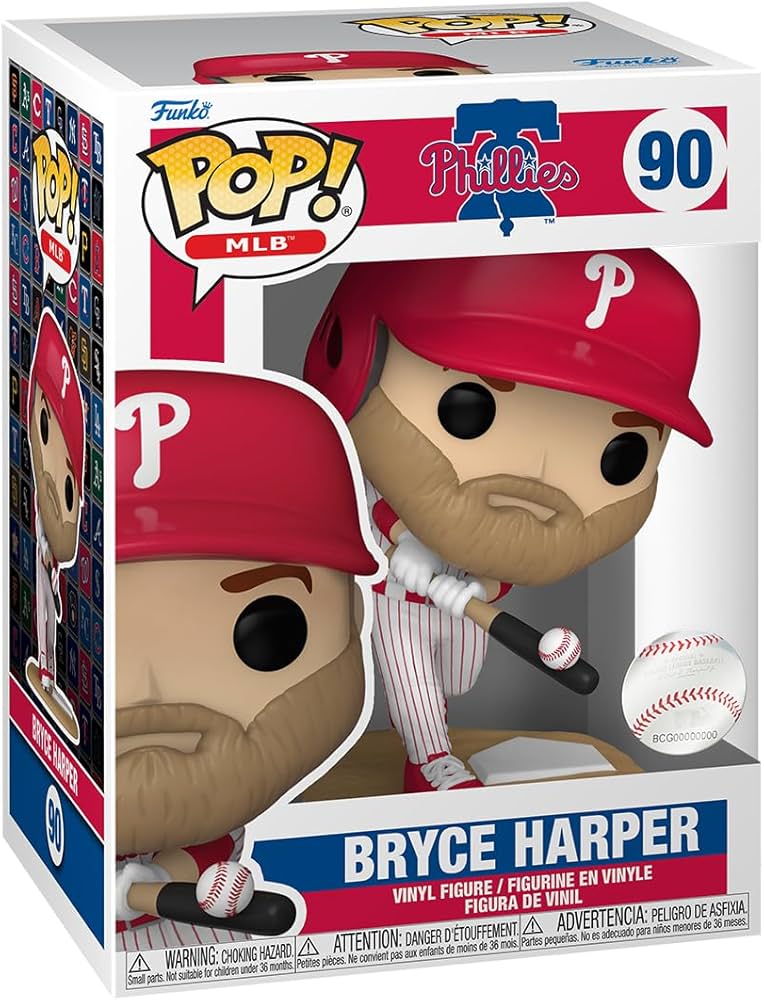 Amazon.co.jp: Funko POP! MLB: フィリーズ - ブライス・ハーパー
