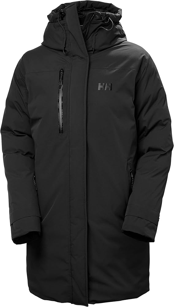 Helly-Hansen Womens Adore Parka, 990 Black, X-Small at Amazon