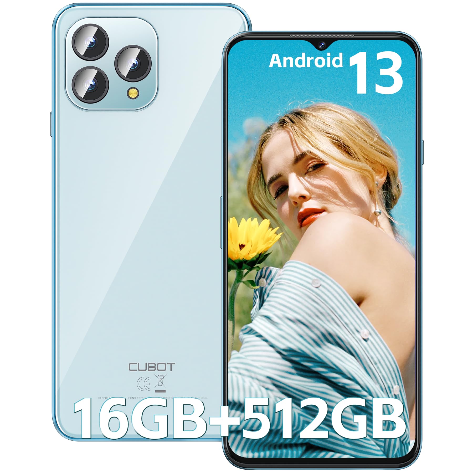 CUBOT P80 8G,256gb Android グローバル版 SIMフリー Cubot P80