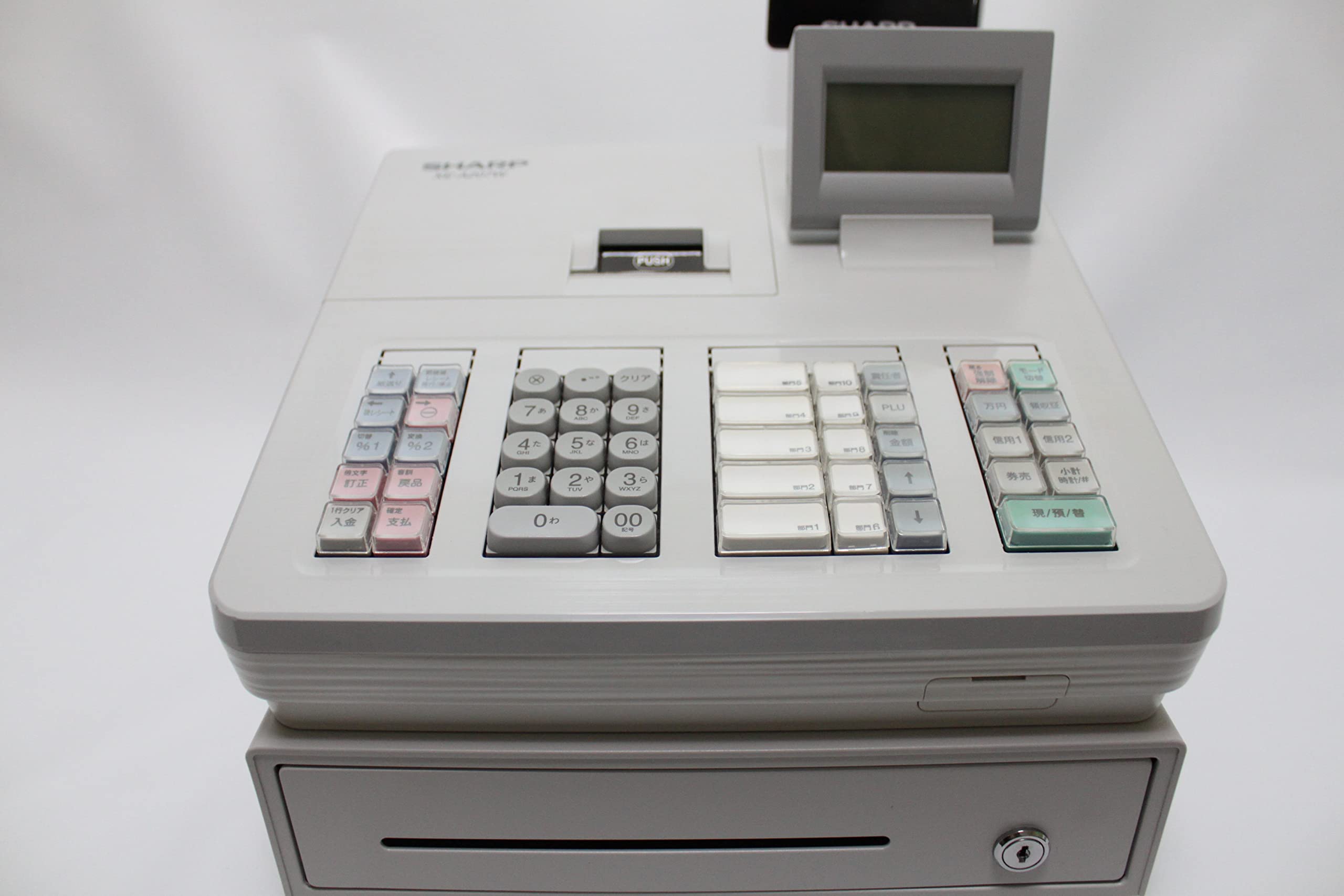 シャープレジスター XE-A20 PC連携設定無料ロゴ可能機種250120