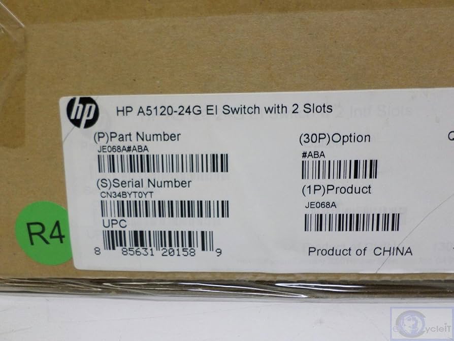 Amazon.com: HP A5120 24G EI SWITCH WITH 2 SLOTS - JE068A#ABA