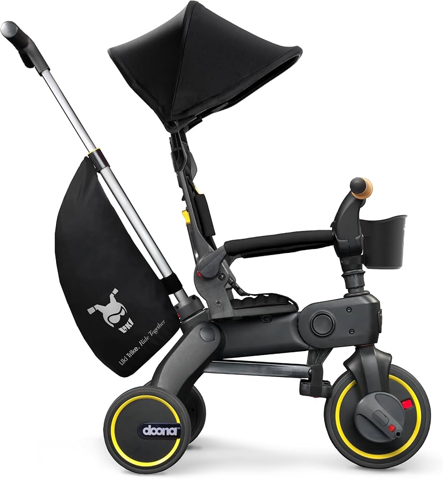 Amazon.com: Doona Liki Trike S5, Nitro Black - 5-in-1 Compact