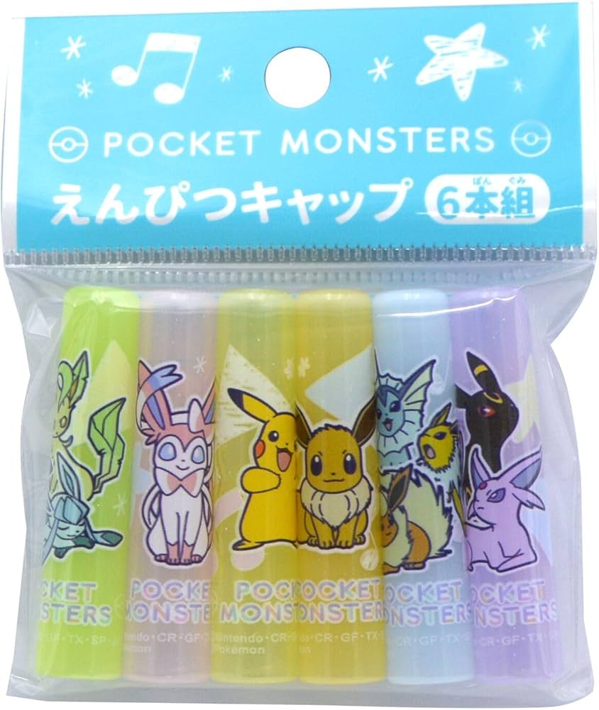 Amazon.co.jp: ショウワノート ポケットモンスター えんぴつキャップ