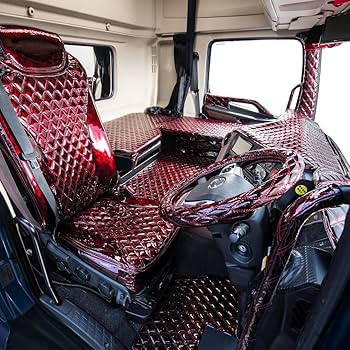 Amazon | 鼓星 オリオン ダッシュマット グリーン いすゞ 07エルフ標準