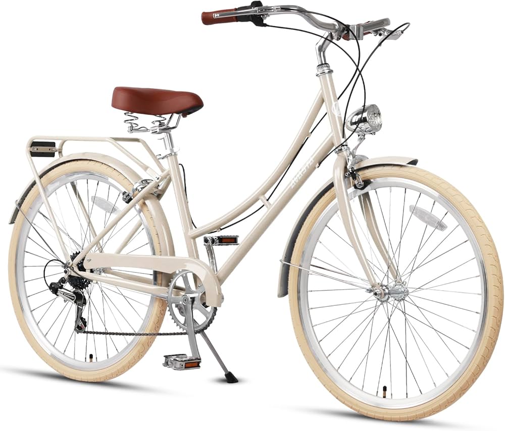 Amazon | 【AVASTA 】Ashley 女子自転車 シティーサイクル オシャレ