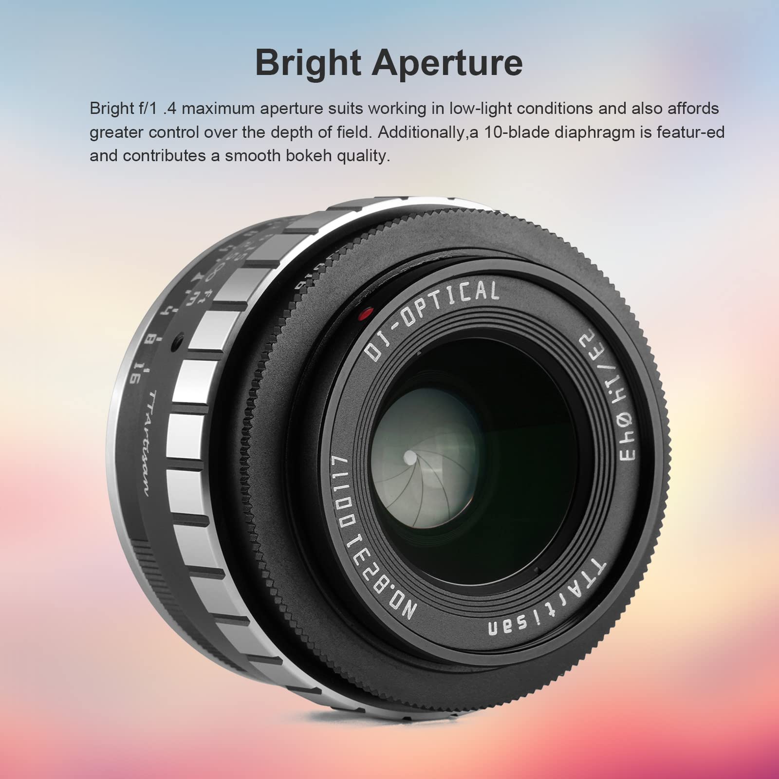 Amazon.co.jp: TTArtisan 23mm F1.4 レンズ マニュアルレンズ APS-C