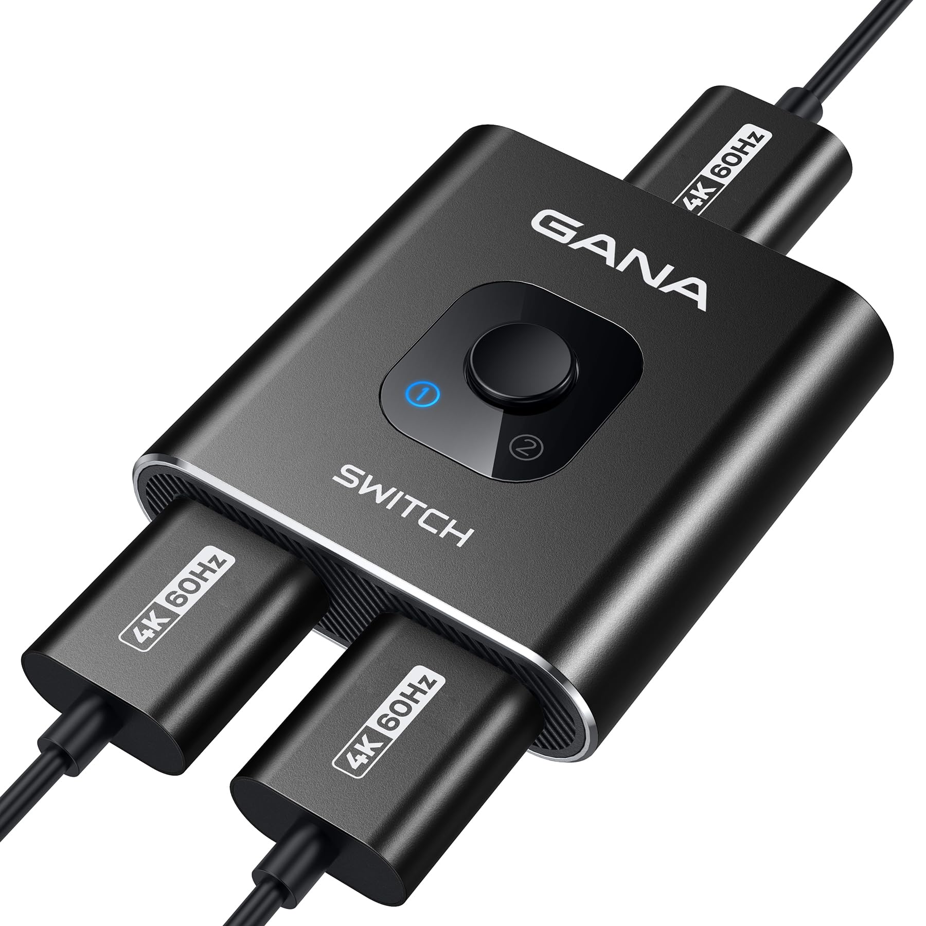 Amazon.com: HDMI Switch 4k@60hz Splitter, GANA Aluminum