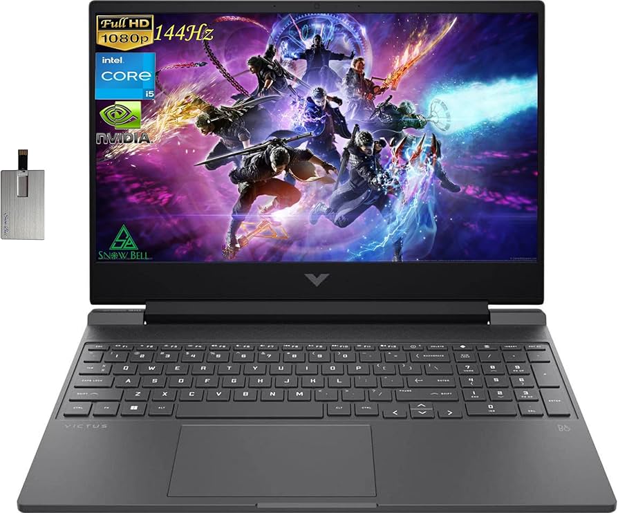 Amazon.com: 2022 HP Victus 15.6'' 144Hz Gaming Laptop, Intel 12th