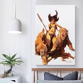 Amazon.co.jp: フランク・フラゼッタ Frank Frazetta Savage