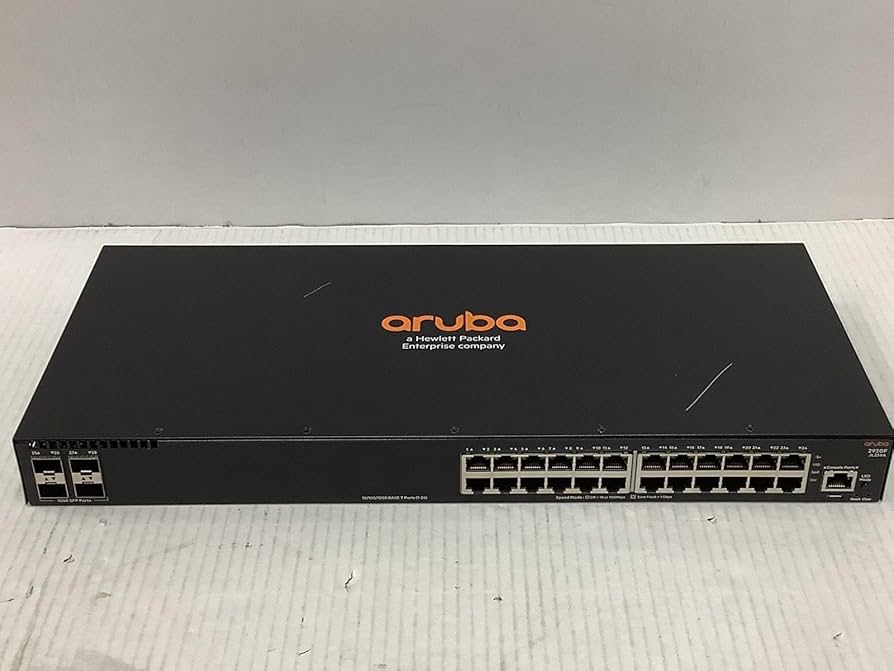 Amazon.com: HPE JL259A Aruba 2930F 24G 4SFP Switch : Electronics