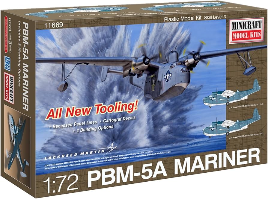 Amazon | ミニクラフト 1/72 マーチンマリナー PBM5/5A | プラモデル 通販