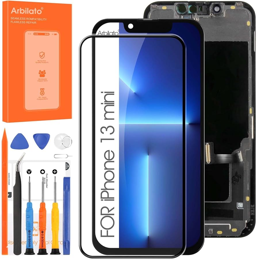 Amazon.co.jp: SRJTEK For iPhone 13 Mini IPS 液晶パネル