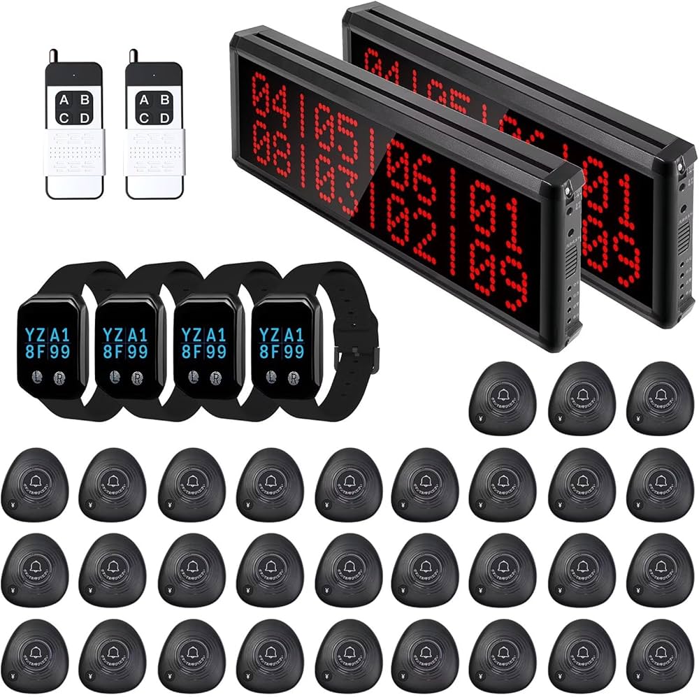 Amazon.co.jp: FLYDOG 呼び出しベル 飲食店 会計ボタン付き 呼び鈴