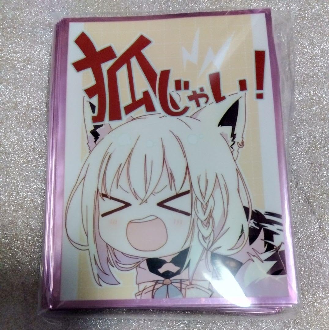 β1 ホロライブ 狐じゃい&じー 白上フブキ スリーブ&プレイマット