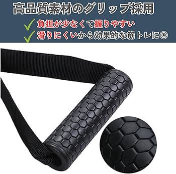 Amazon.co.jp: DIZLAS ケーブルアタッチメント エクササイズハンドル