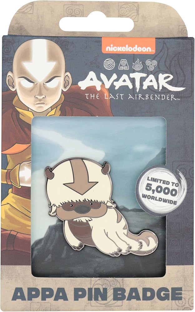 Amazon.co.jp: アバター 最後のエアベンダー 限定版 Appa ピンバッジ