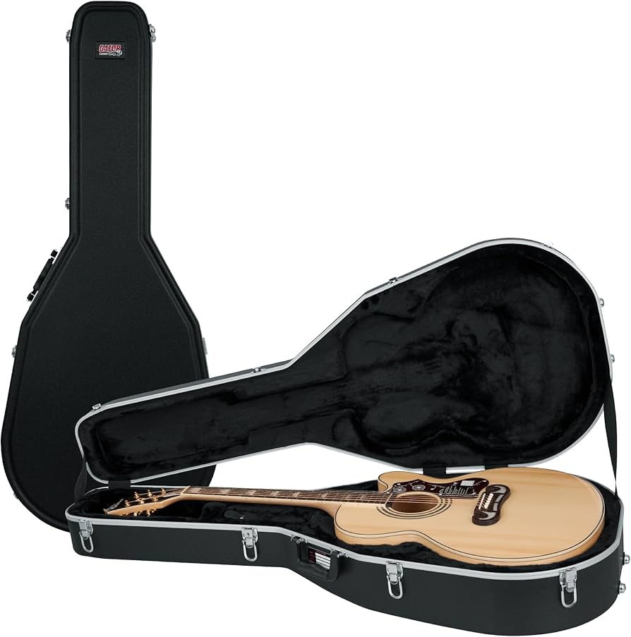 Amazon.com: Gator Cases Deluxe ABS Molded Case for Acoustic