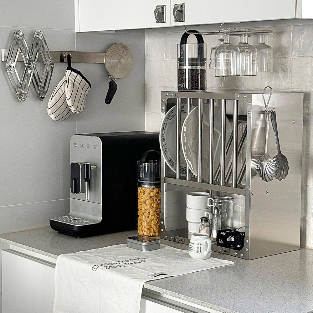 Amazon.co.jp: O'gre オグレ ステンレスキッチンラック(S) 韓国