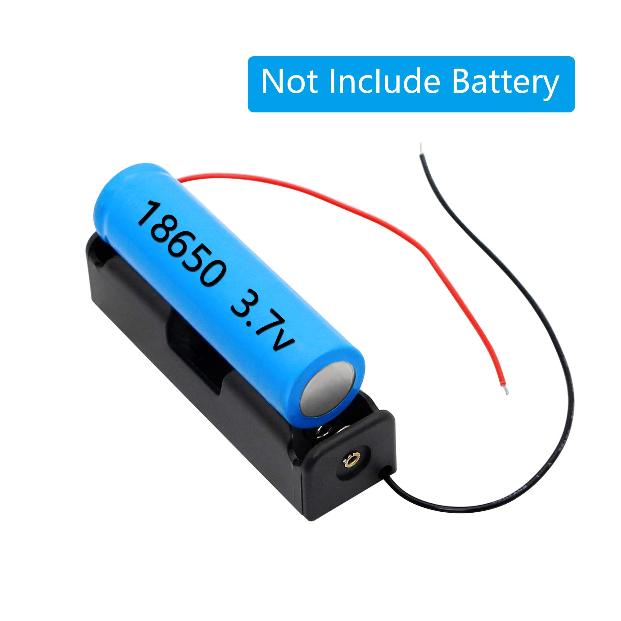 Amazon.com: PNGKNYOCN 18650 Battery Clip 1 Slots 3.7V Plastic
