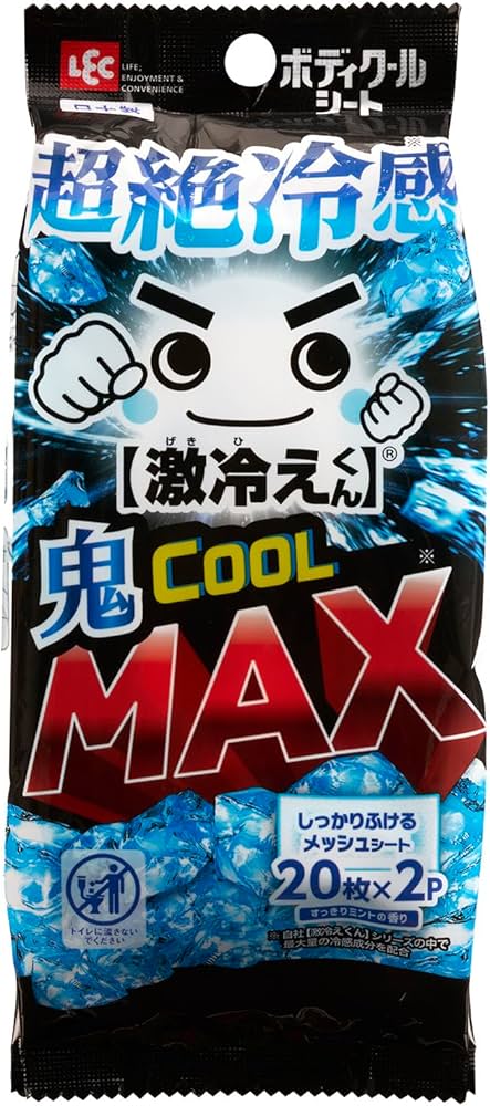 Amazon.co.jp: レック(LEC) 激冷えくん ボディクール シート 超絶冷感