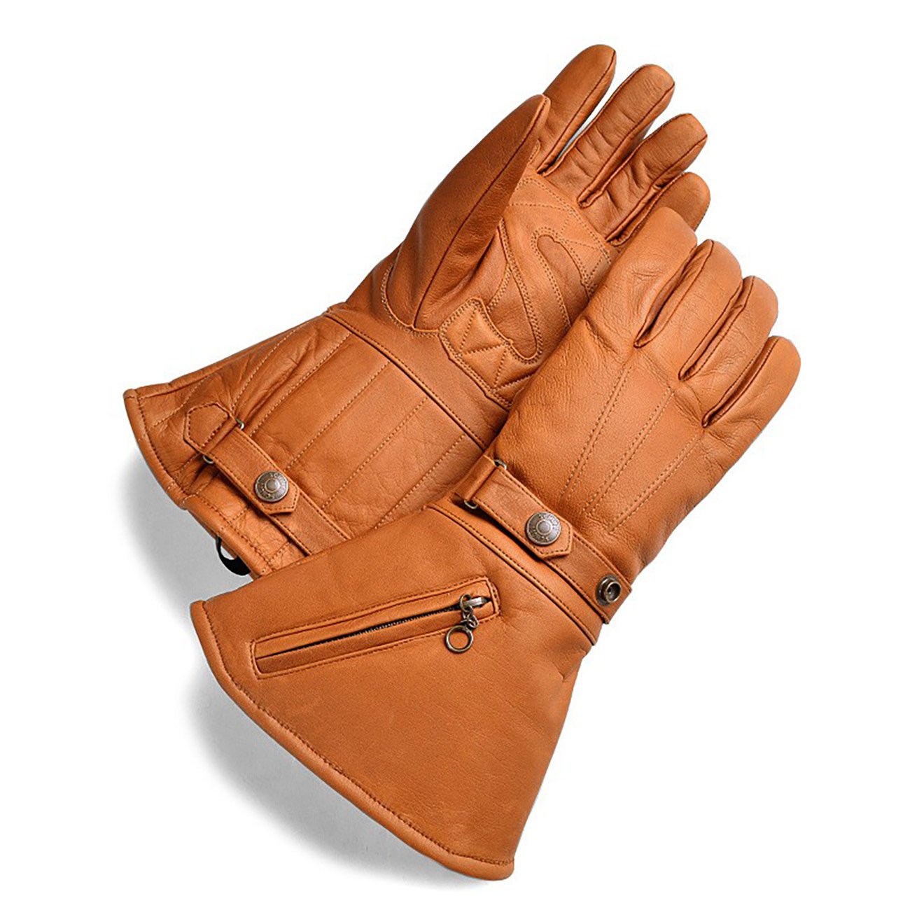 Amazon | Schott ショット 3149024 ウィンター レザーグローブ LONG (M