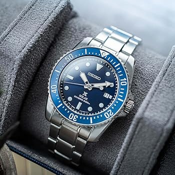 Amazon.co.jp: Seiko Prospex ソーラーダイバーズ 200m ブルーダイヤル